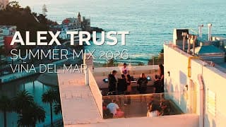 Sunset DJ Set at the Beach – Viña del Mar Chile | Trance & Techno Journey